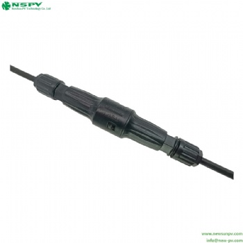 Solar Straight Cable Harness with inline fuse 1500VDC