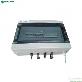 Iterative dc combiner box for solar PV combiner box array junction box