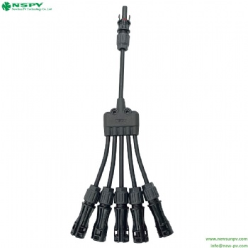 Solar cable assembly 5in1